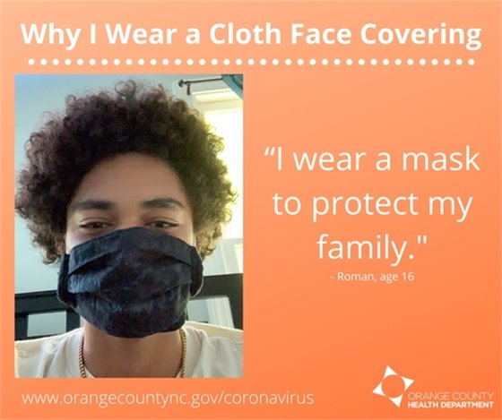 Why I wear a Cloth Face Covering