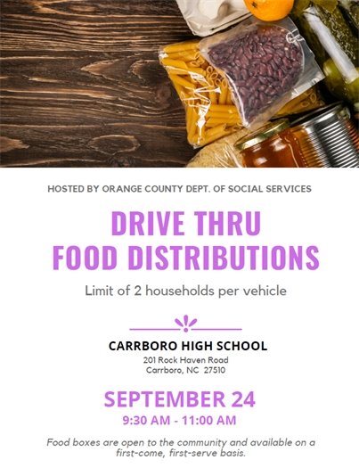 Food Distribution in Orange County