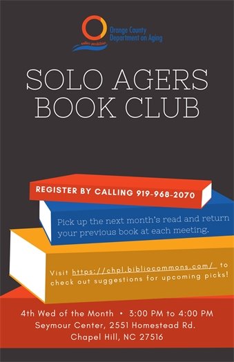 Solo Agers Book Club