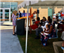 Photo of crowd at ribbon cutting