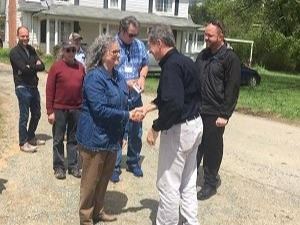 Photo of Governor Cooper and Chair Rich