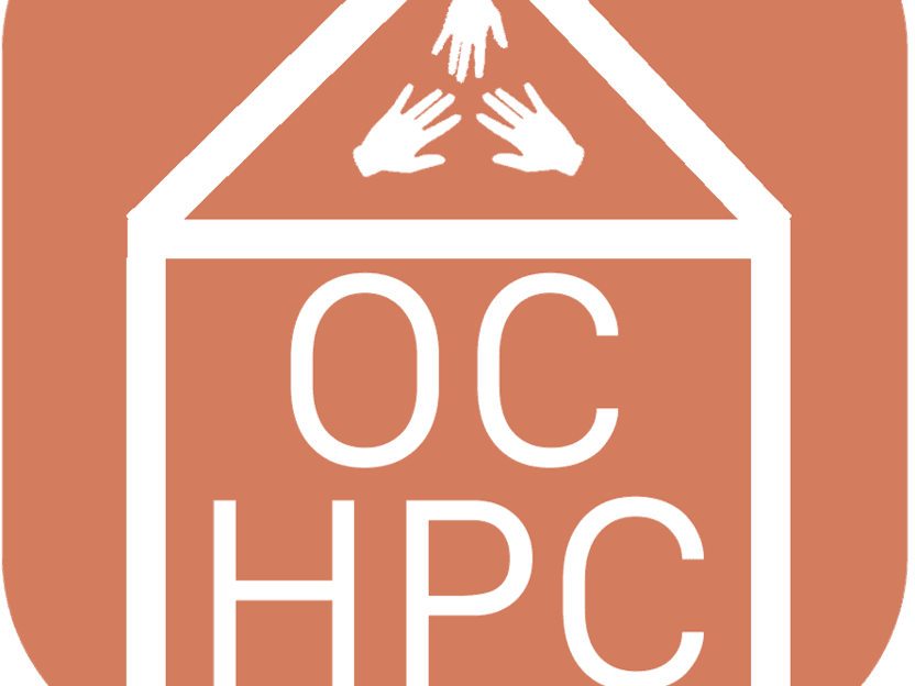 OCHPC logo - house with hands