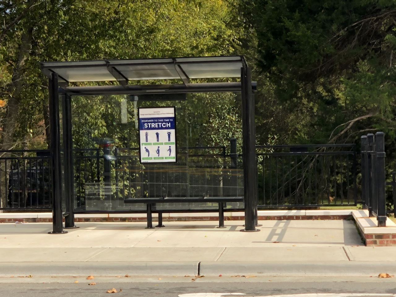 Photo of bus stop