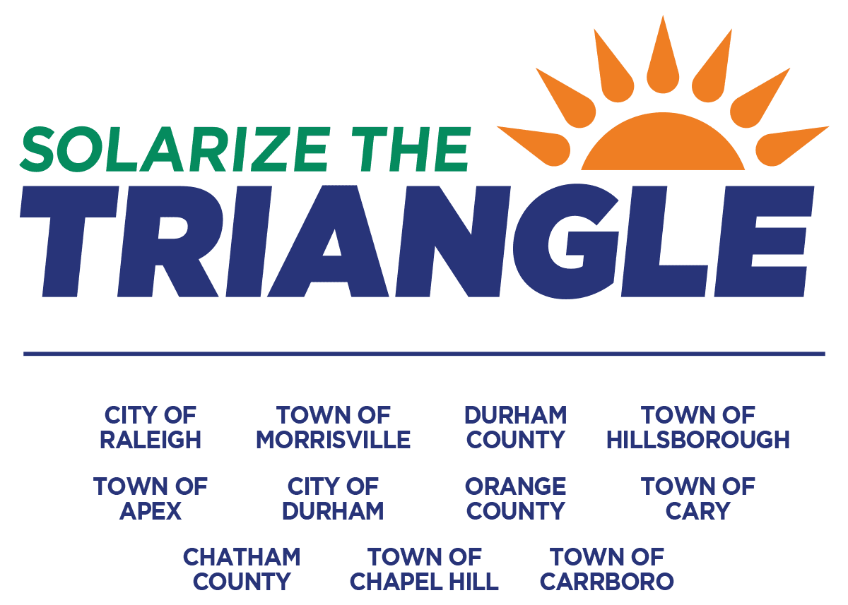 Solarizing the Triangle logo