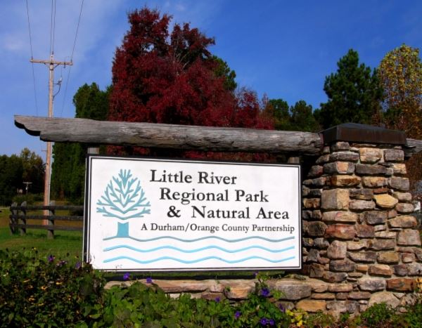 Little River Regional Park Natural Area Sign