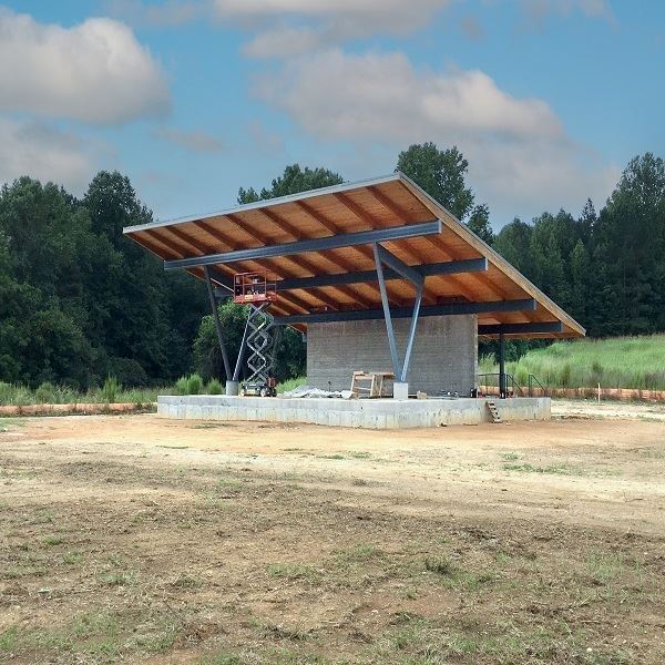 Photo of new amphitheater