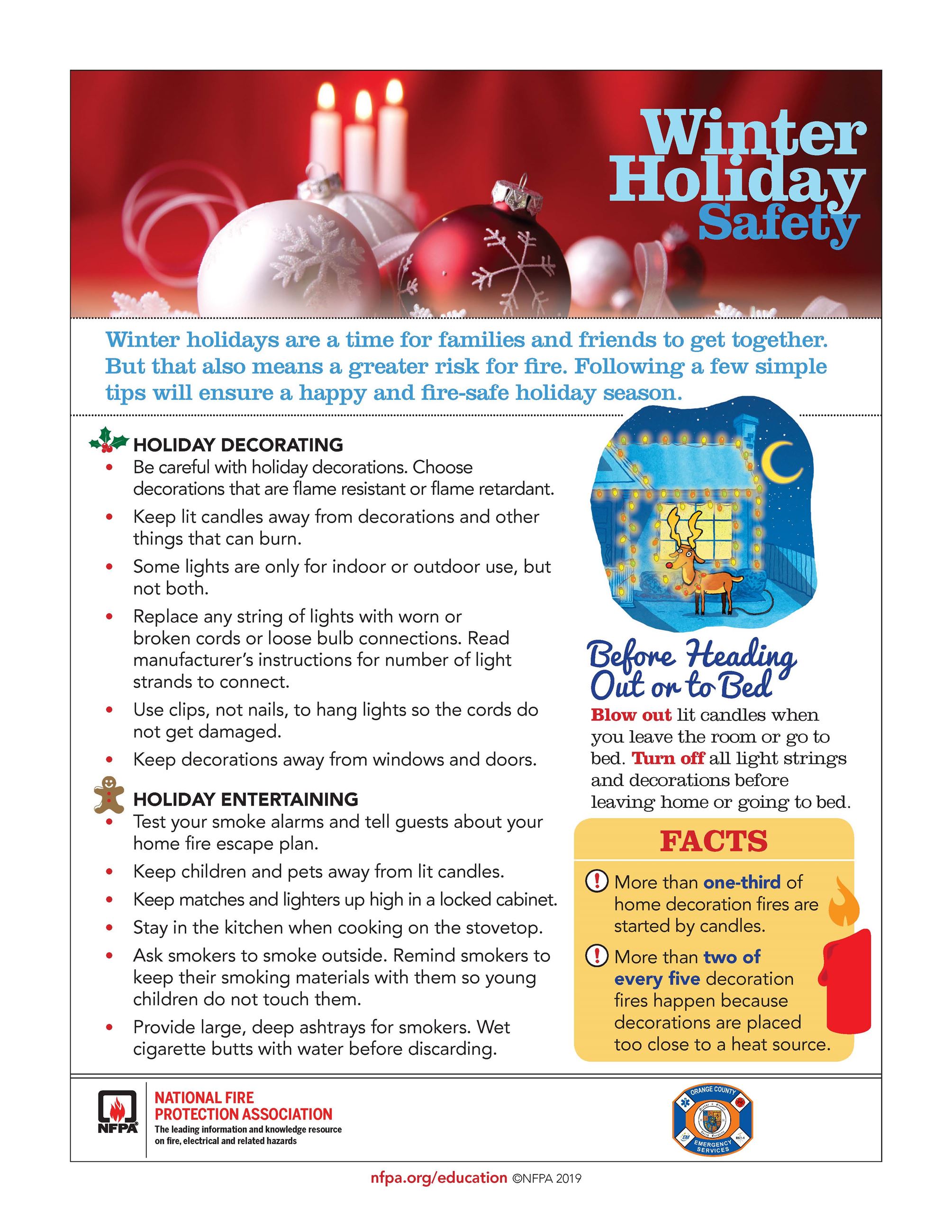 Winter Holiday Safety Preview with Link to PDF