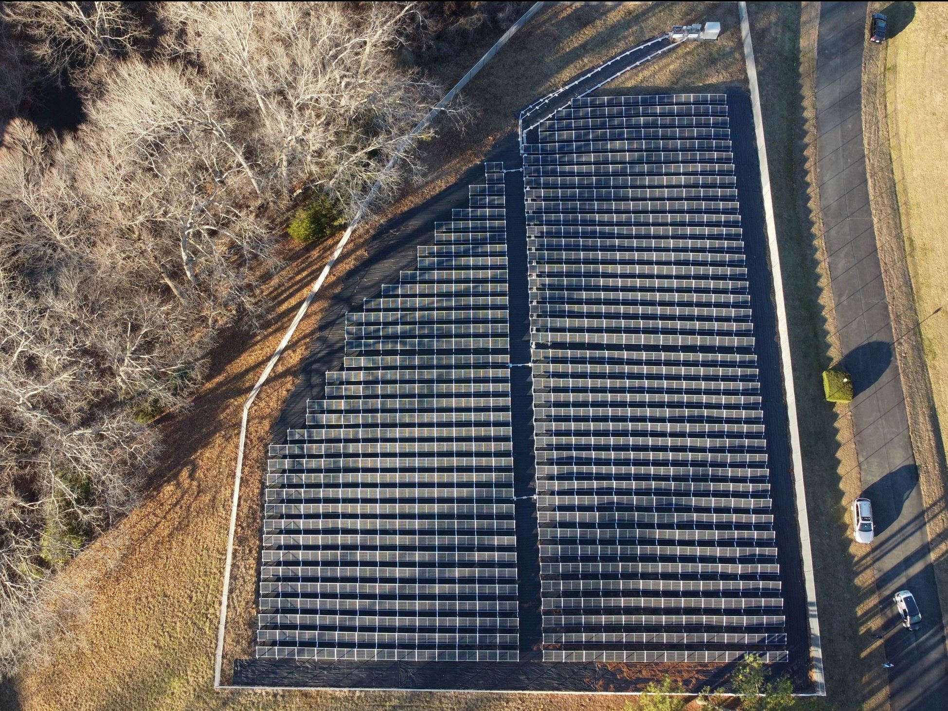 Photo of Cane Creek Solar Array