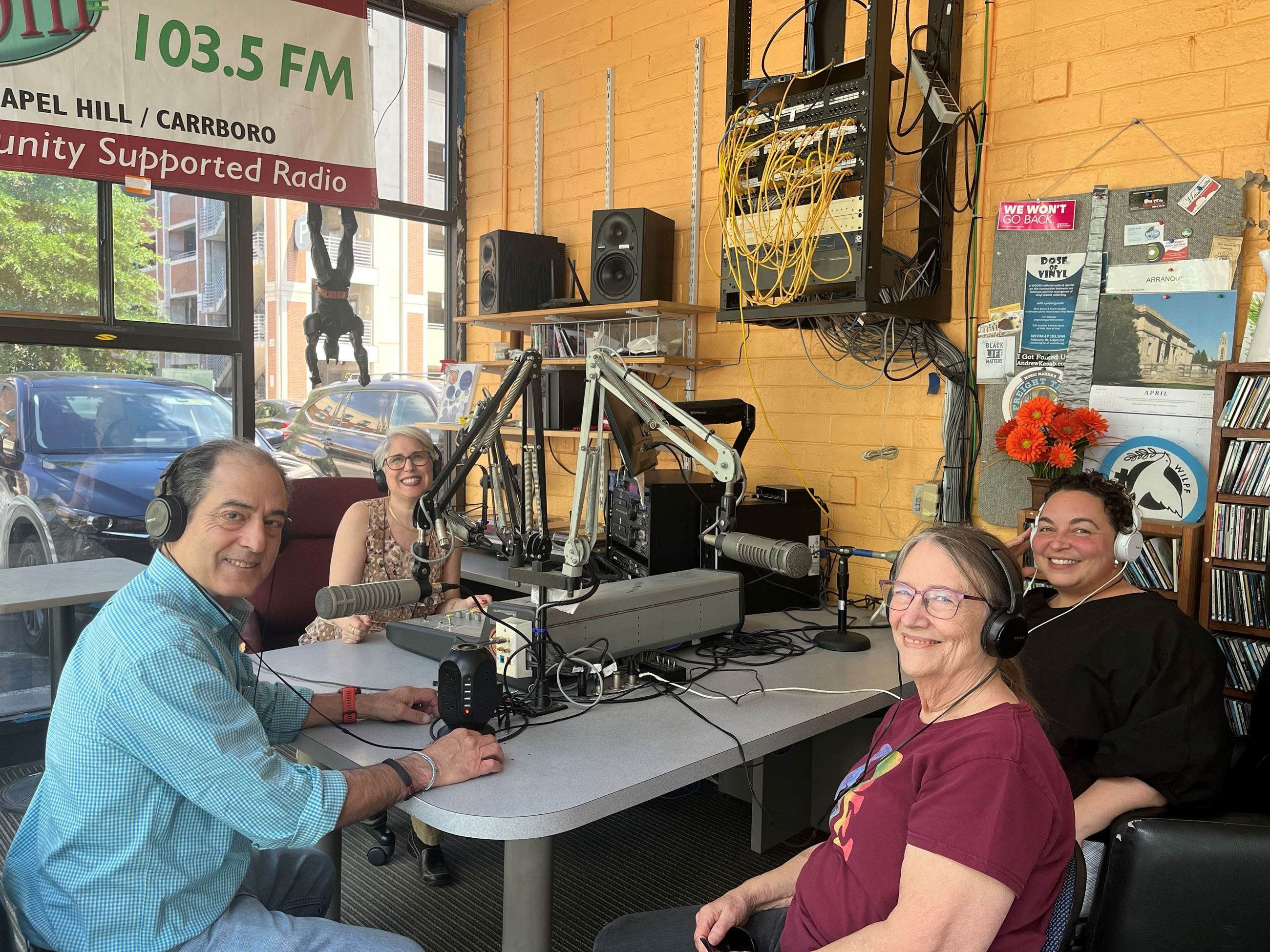 Aging Well Together host and guests in the studio