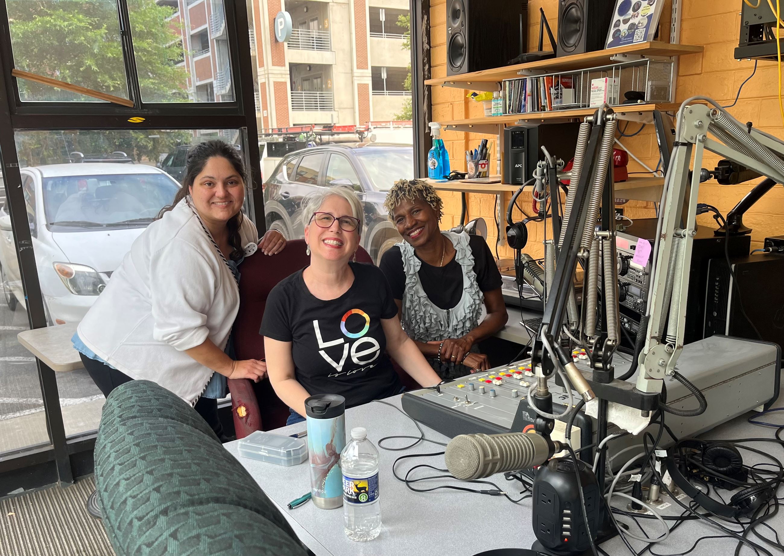 Aging Well Together host and guests in the studio