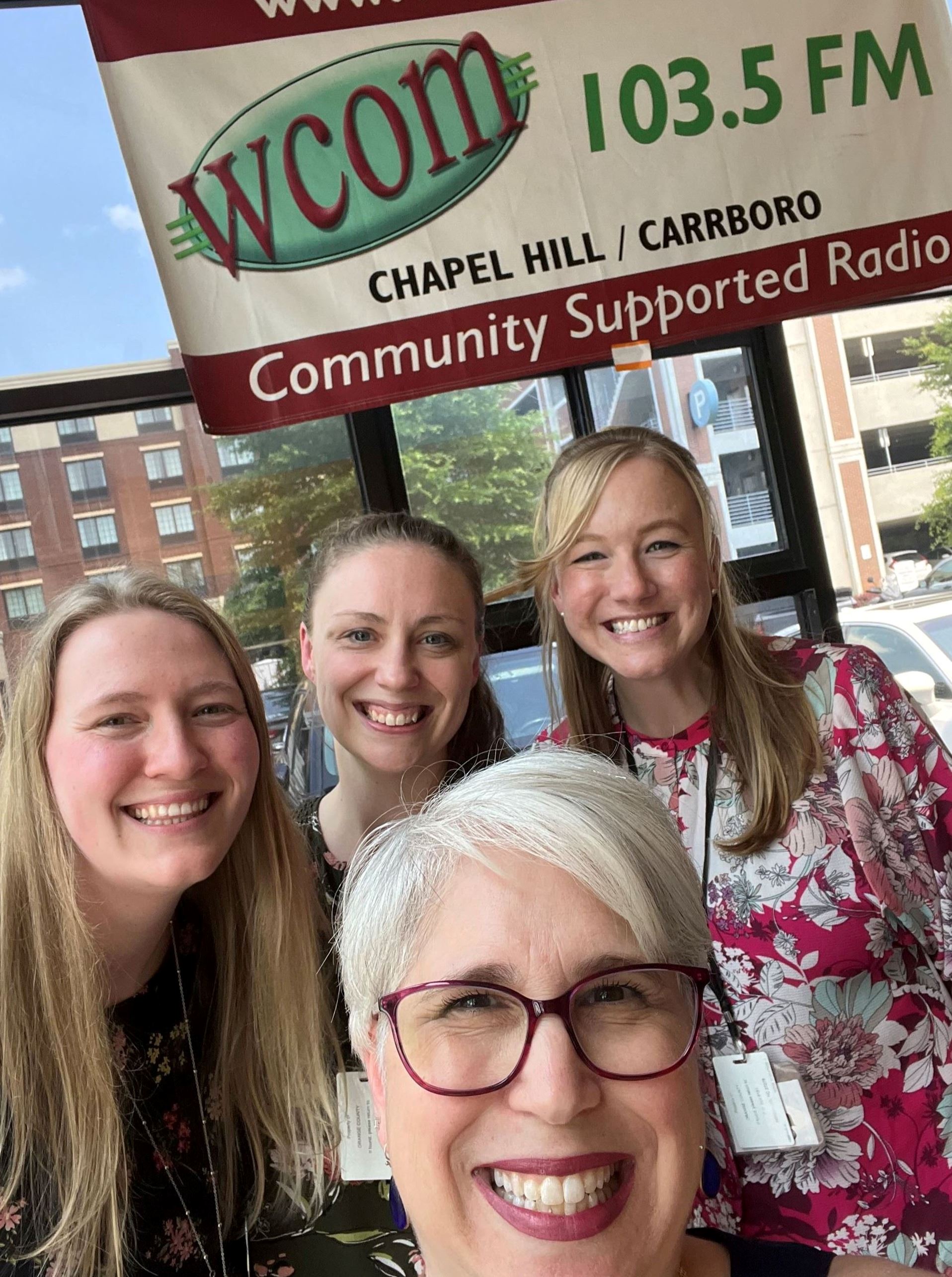 Aging Well Together host and guests in the studio