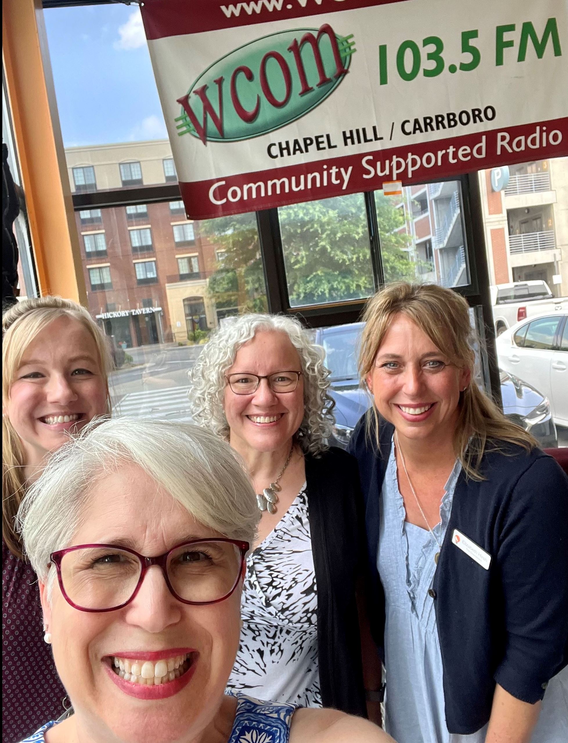 Aging Well Together host and guests in the studio