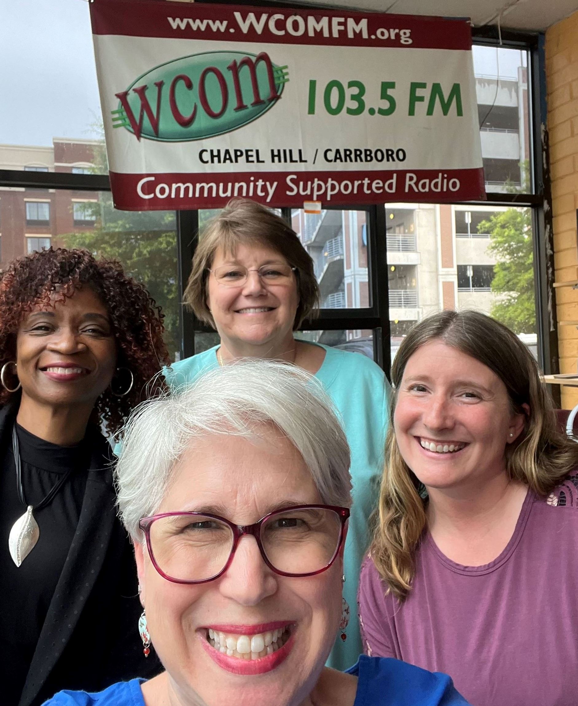 Aging Well Together host and guests in the studio