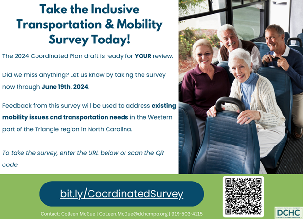 Coordinated Plan Survey June 2024 graphic