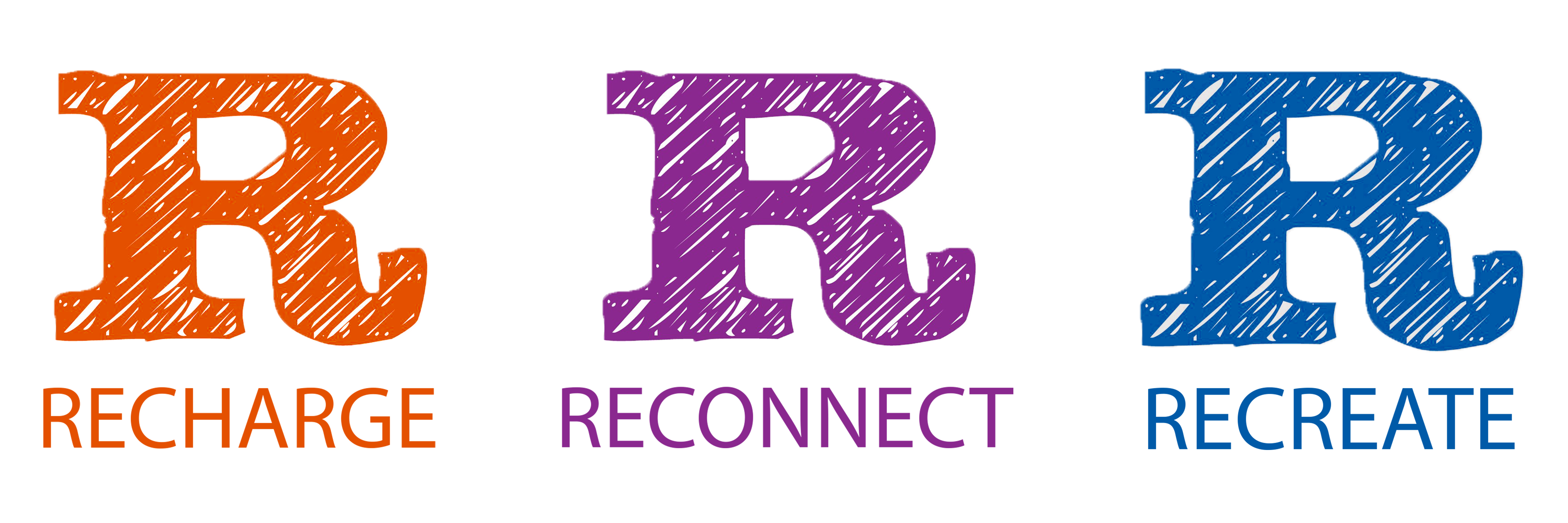 Horizontal Recharge reconnect and recreate icon (version 2)