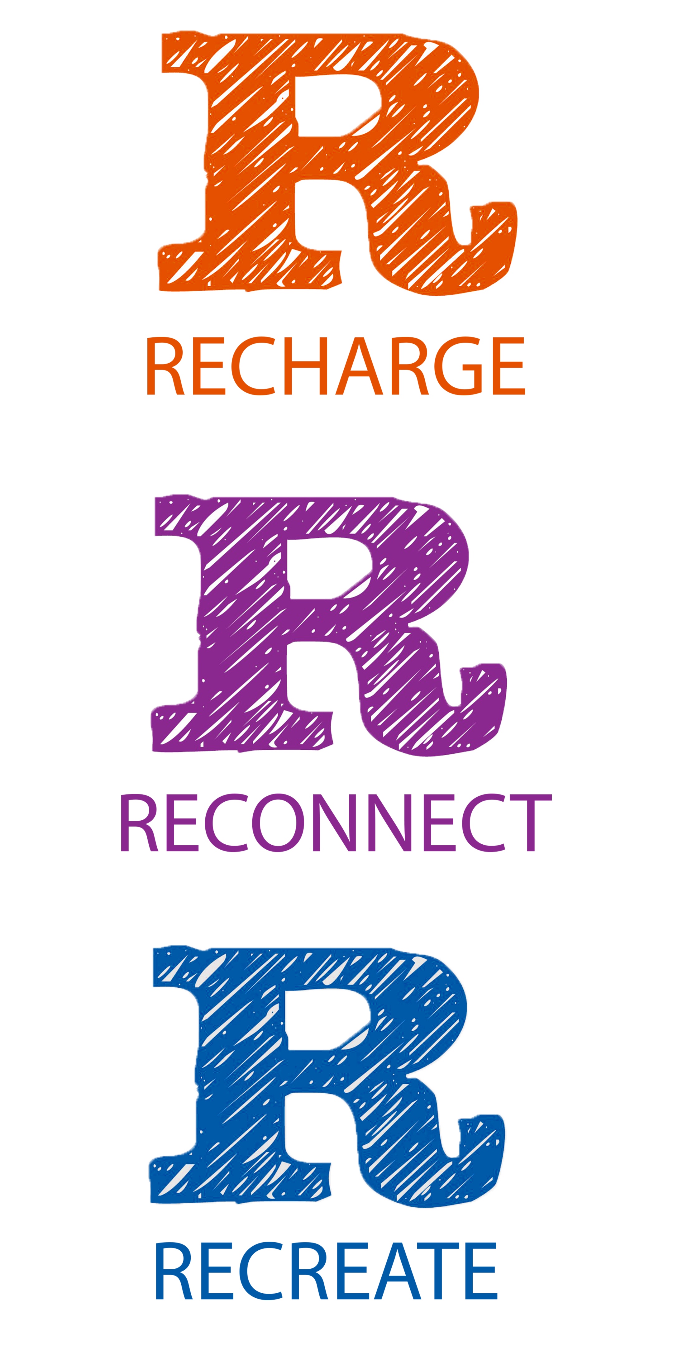 Vertical Recharge Reconnect and Recreate Icon
