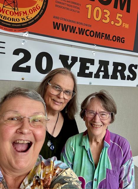 OUT On The Edge host and guest(s) in the studio