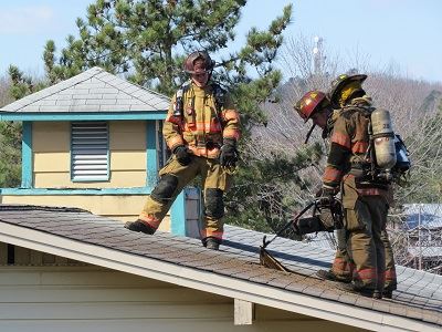 Photo of fallen firefighter