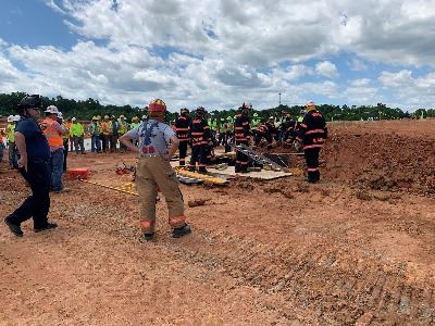 Photo of trench training