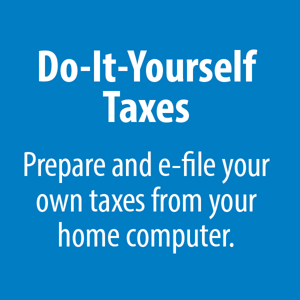 Do-it-yourself Taxes Opens in new window