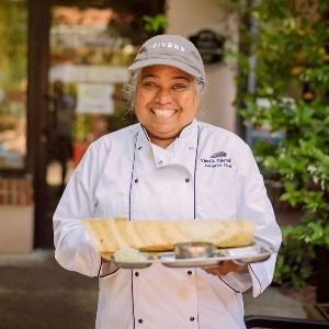 vimala-rajendran at vimalas curryblossom cafe