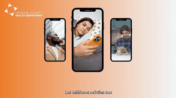 Clean your phone video in Spanish