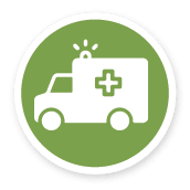 Ambulance billing icon