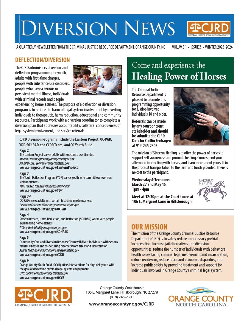 diversion news winter 2023 thumbnail