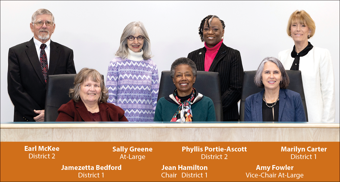 Group Photo of the Current Board of County Commissioners