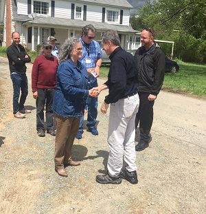 Photo of Governor Cooper and Chair Rich